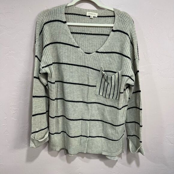 NWOTs Promesa Striped Oversized Sweater - Picture 1 of 4